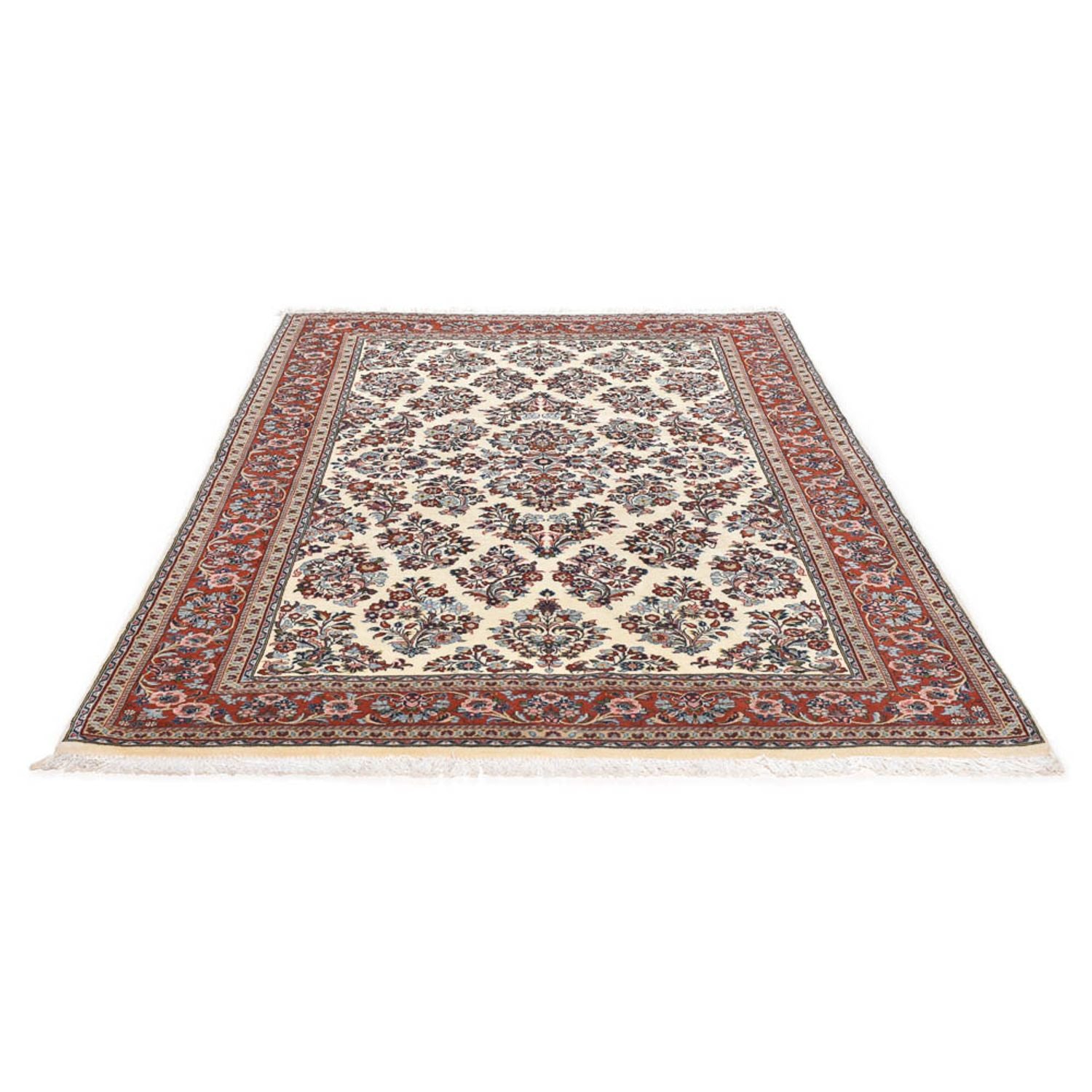 Alfombra persa - Clásica - 213 x 136 cm - crema