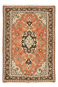 Alfombra persa - Keshan - 110 x 77 cm - naranja