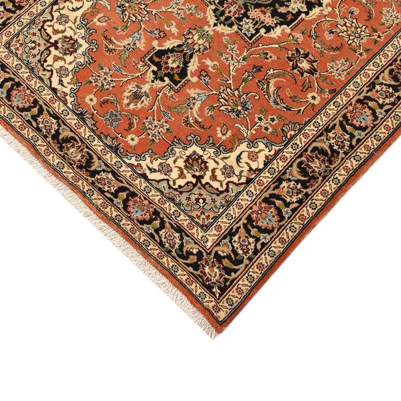 Alfombra persa - Keshan - 110 x 77 cm - naranja