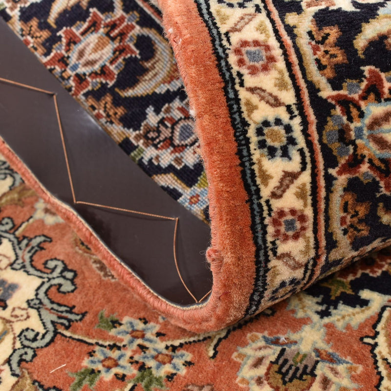 Alfombra persa - Keshan - 110 x 77 cm - naranja