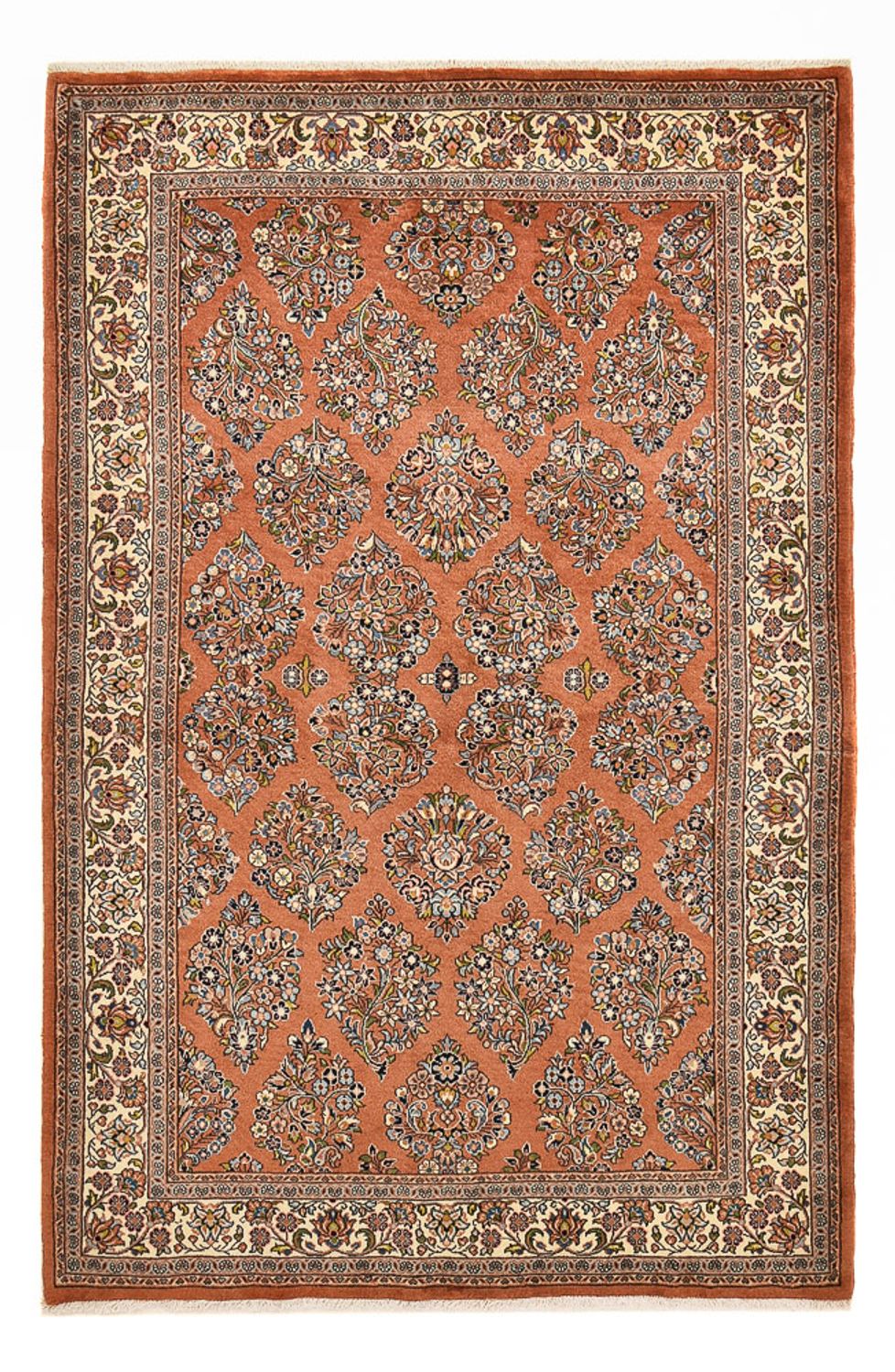 Alfombra persa - Clásica - 240 x 156 cm - rojo claro