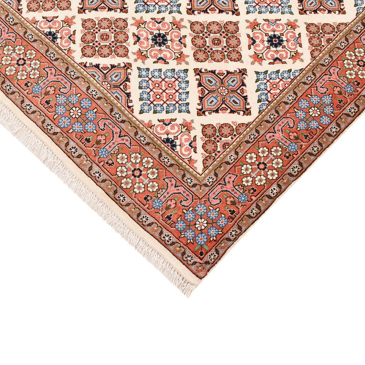 Alfombra persa - Nómada - 210 x 138 cm - multicolor