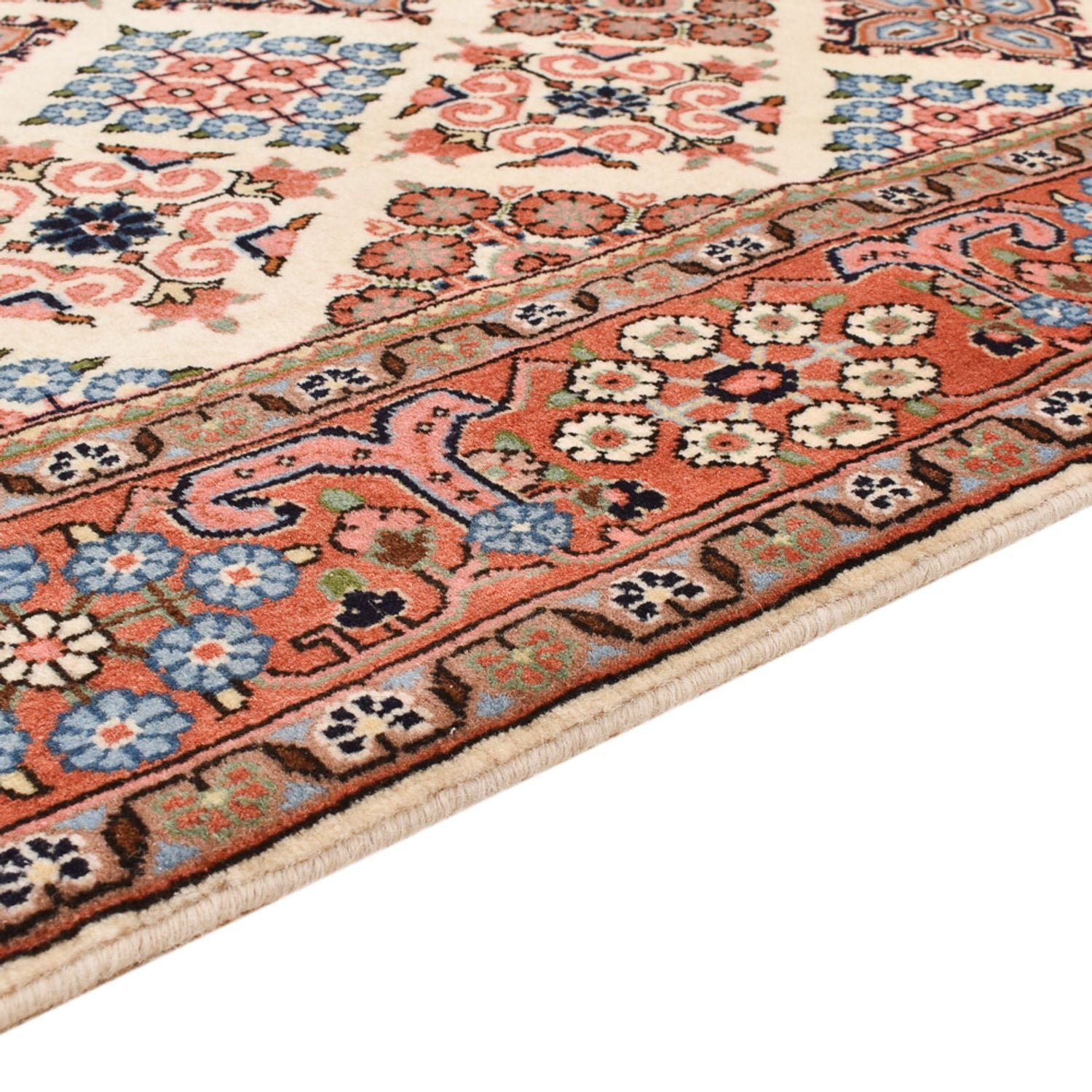 Alfombra persa - Nómada - 210 x 138 cm - multicolor