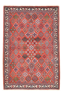 Alfombra persa - Nómada - 157 x 110 cm - rojo