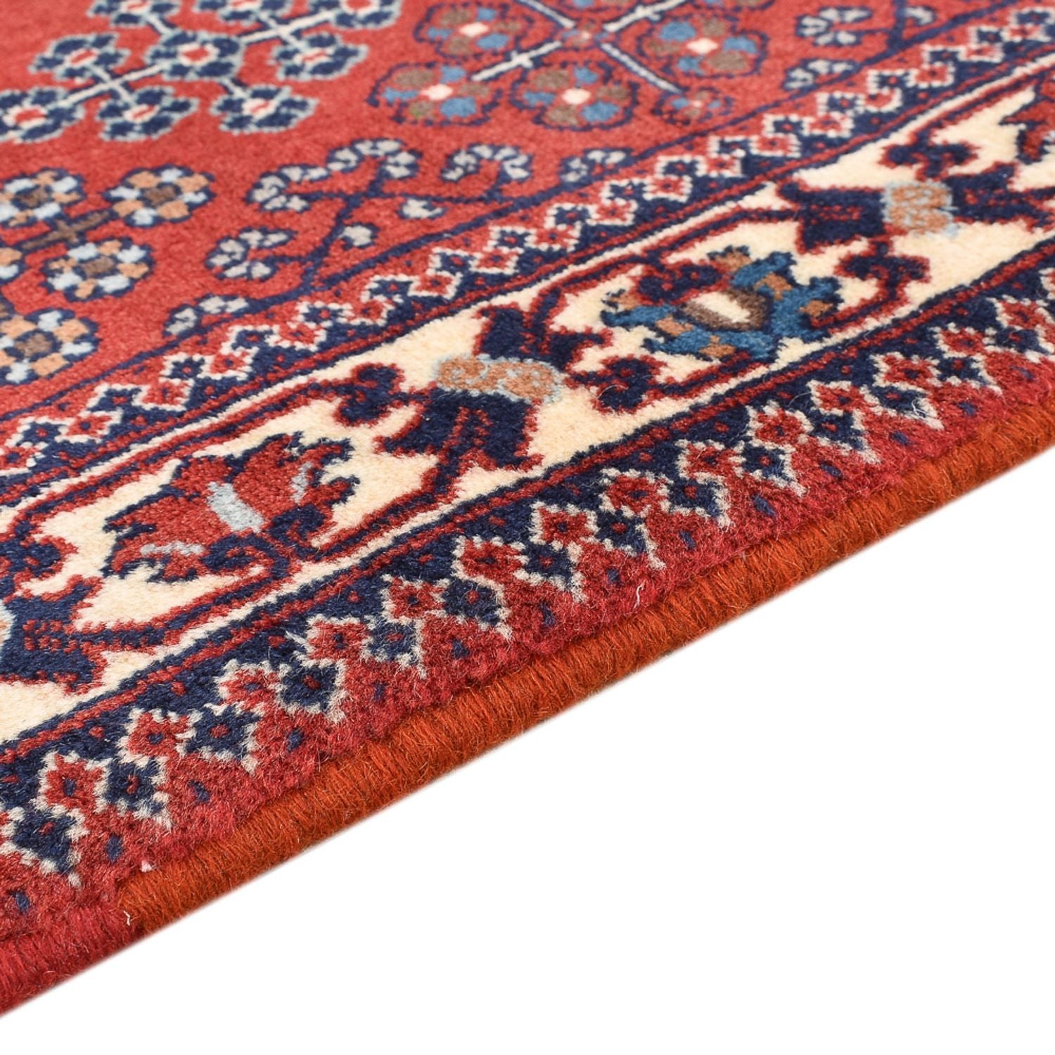 Alfombra persa - Nómada - 157 x 110 cm - rojo