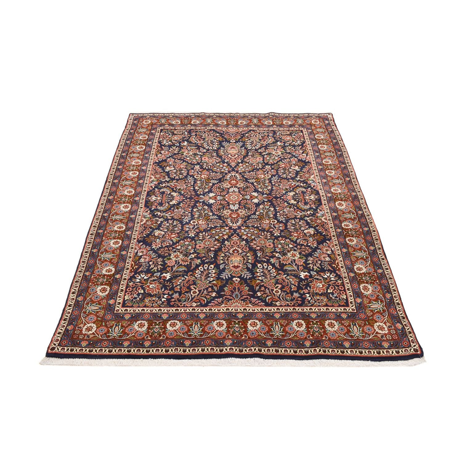 Alfombra persa - Clásica - 230 x 165 cm - azul oscuro