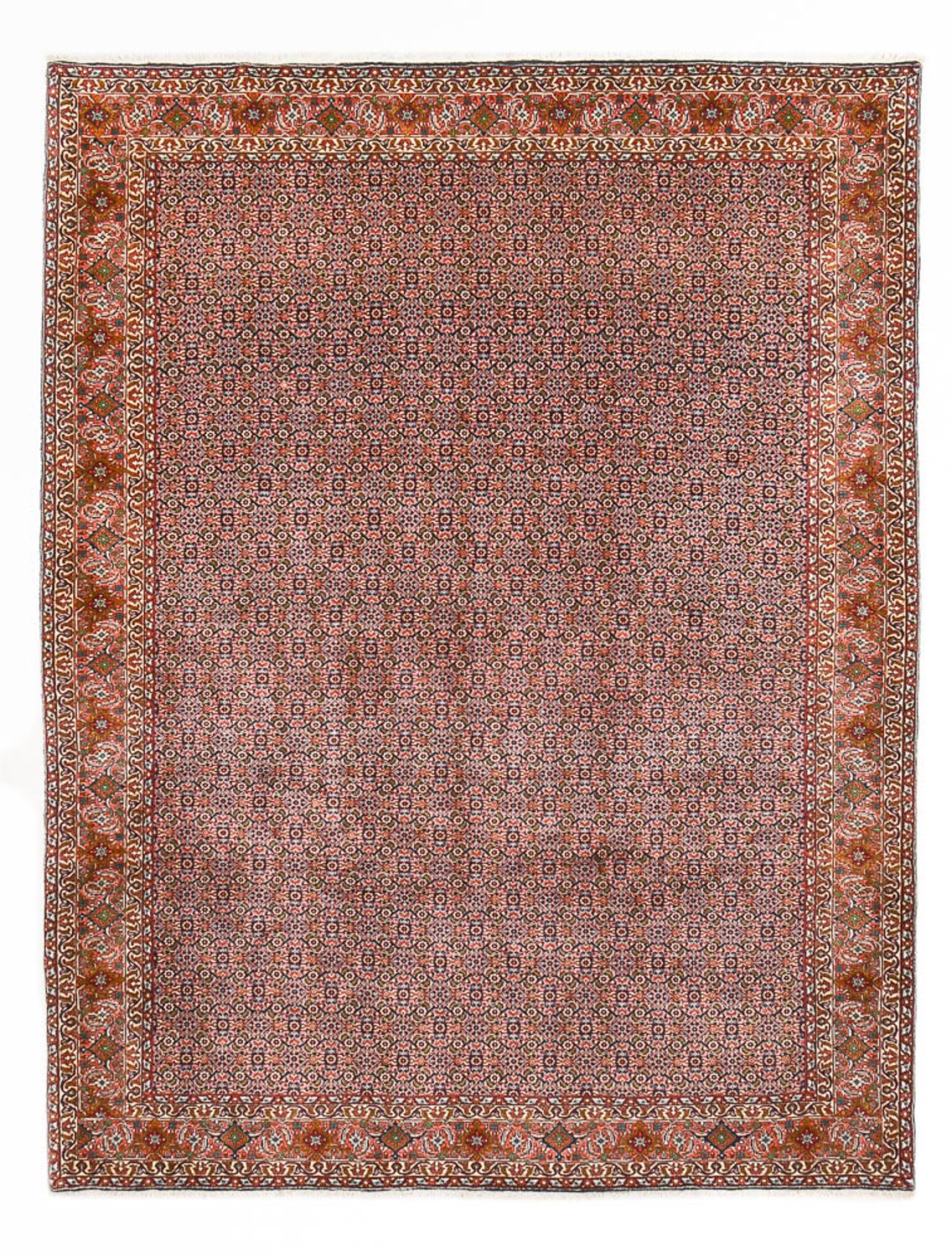 Alfombra persa - Bidjar - 342 x 263 cm - óxido