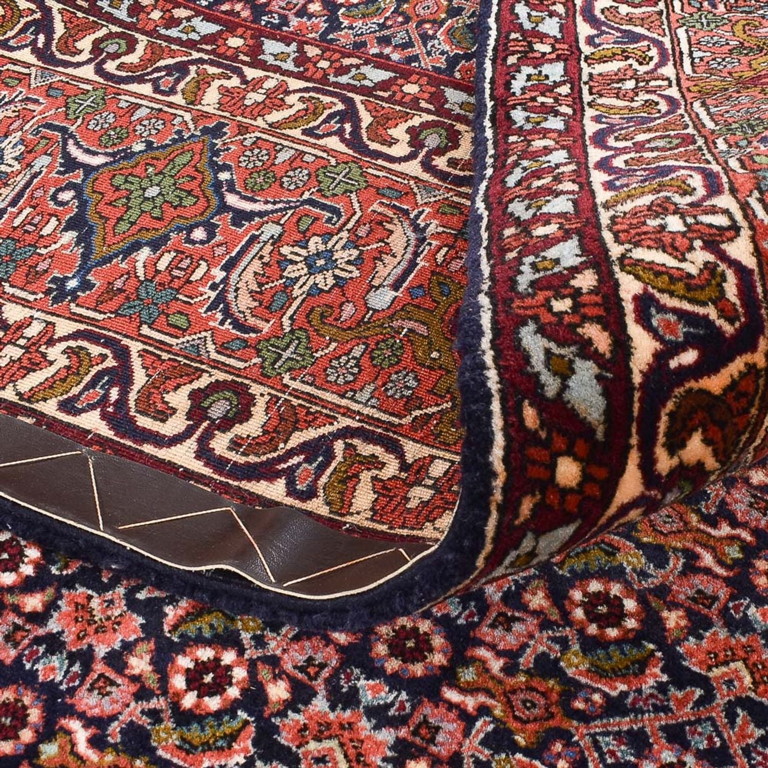 Alfombra persa - Bidjar - 342 x 263 cm - óxido