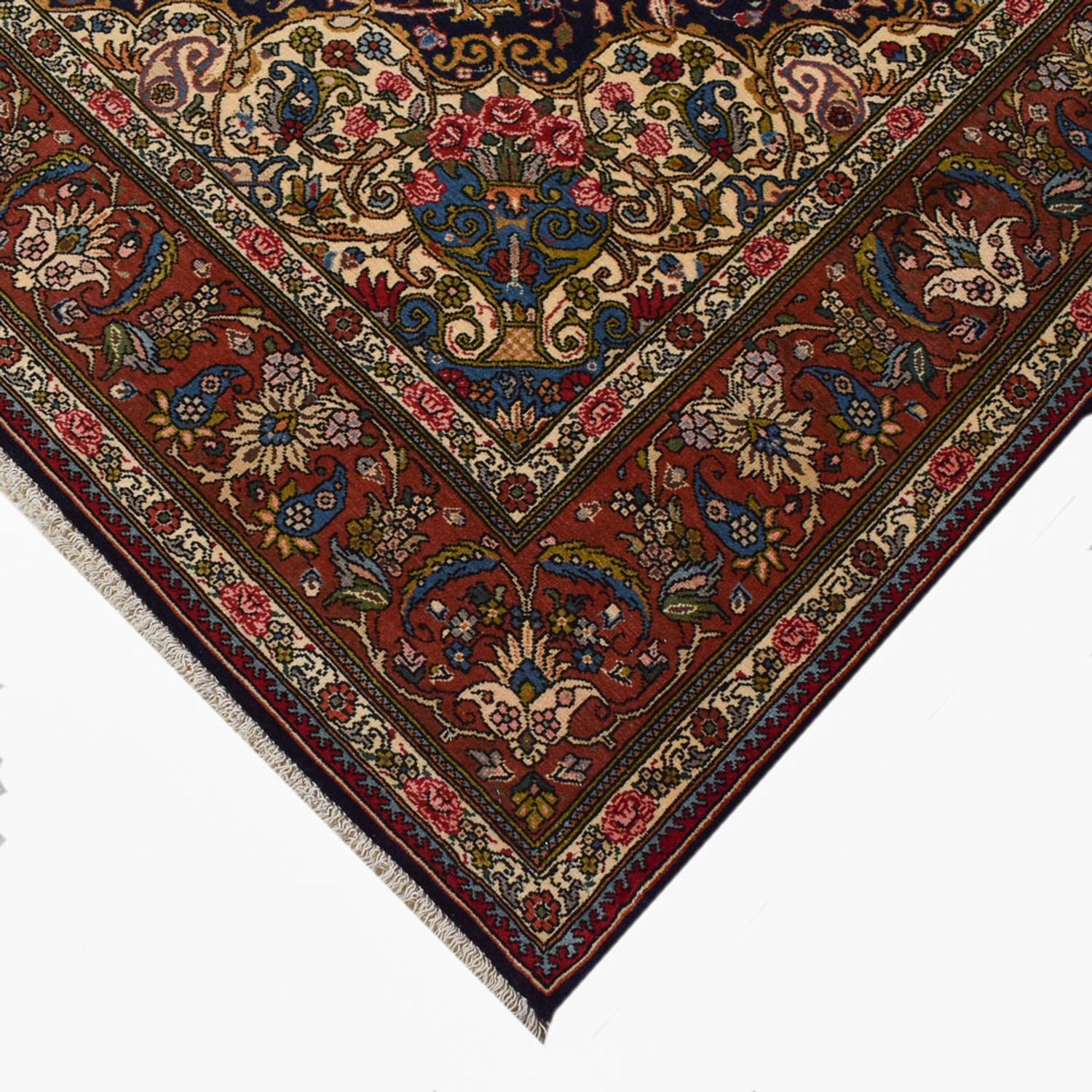 Alfombra persa - Nómada - 289 x 205 cm - marrón