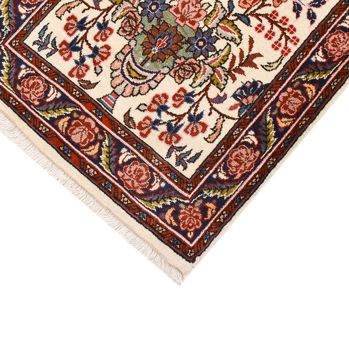Alfombra de pasillo Alfombra persa - Bidjar - 317 x 57 cm - beige