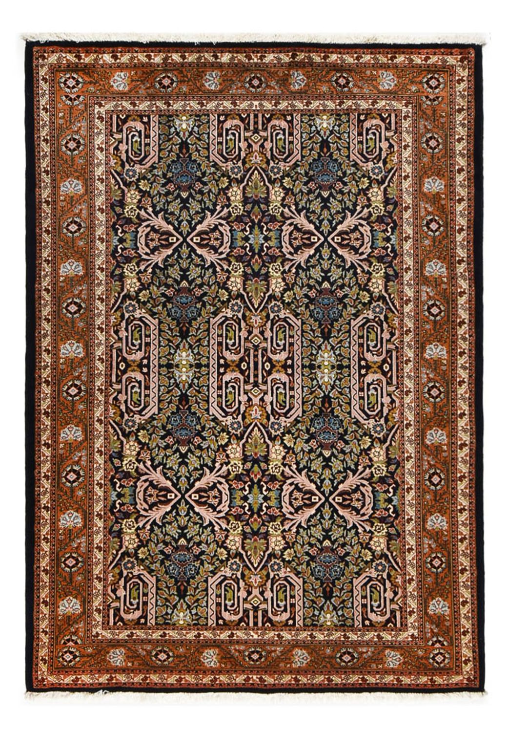 Alfombra persa - Nómada - 200 x 138 cm - multicolor