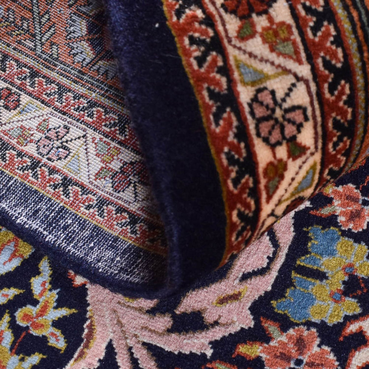 Alfombra persa - Nómada - 200 x 138 cm - multicolor