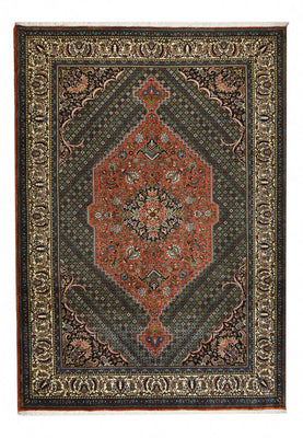 Alfombra persa - Nómada - 300 x 208 cm - verde oscuro
