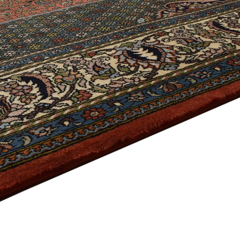 Alfombra persa - Nómada - 300 x 208 cm - verde oscuro