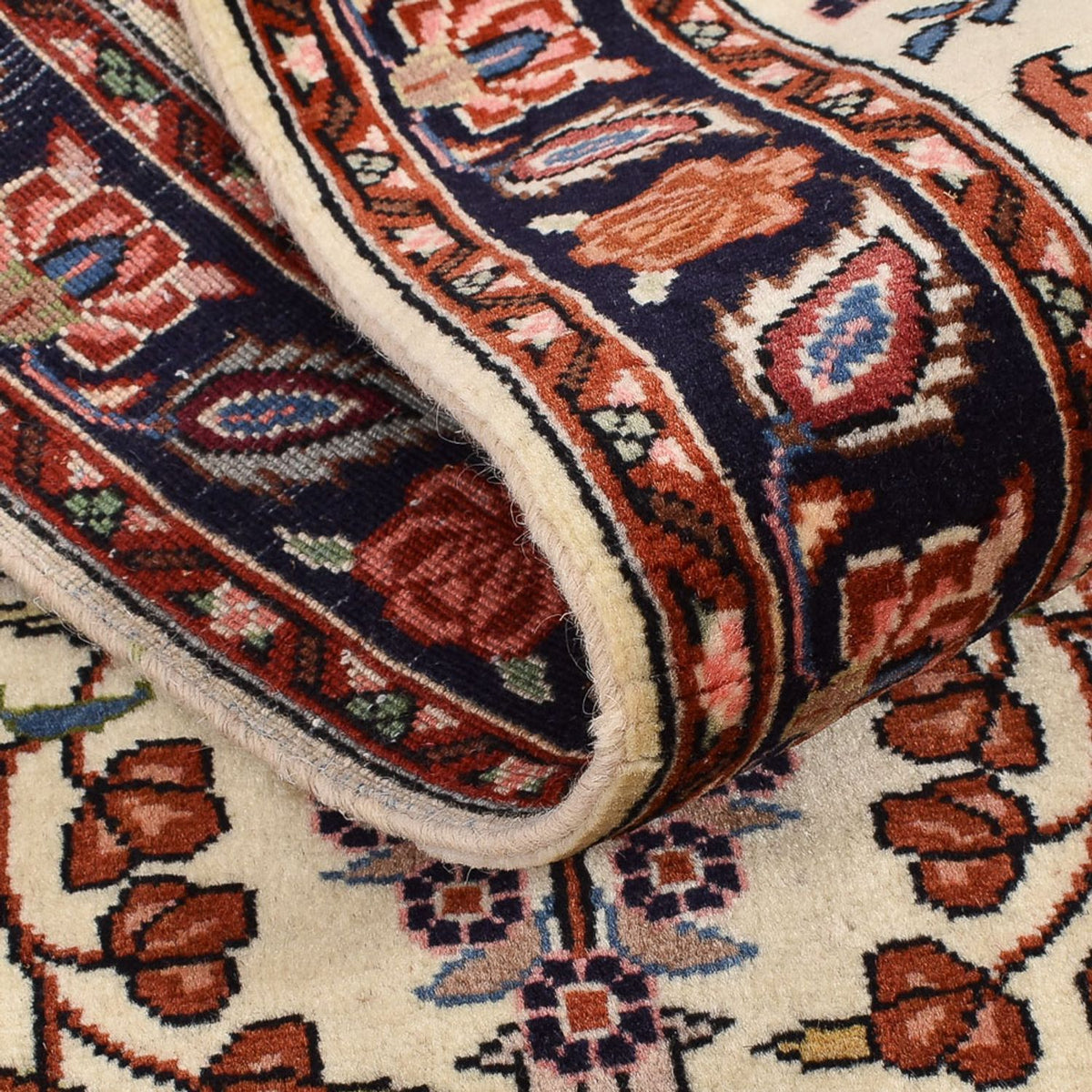 Alfombra de pasillo Alfombra persa - Bidjar - 288 x 60 cm - beige