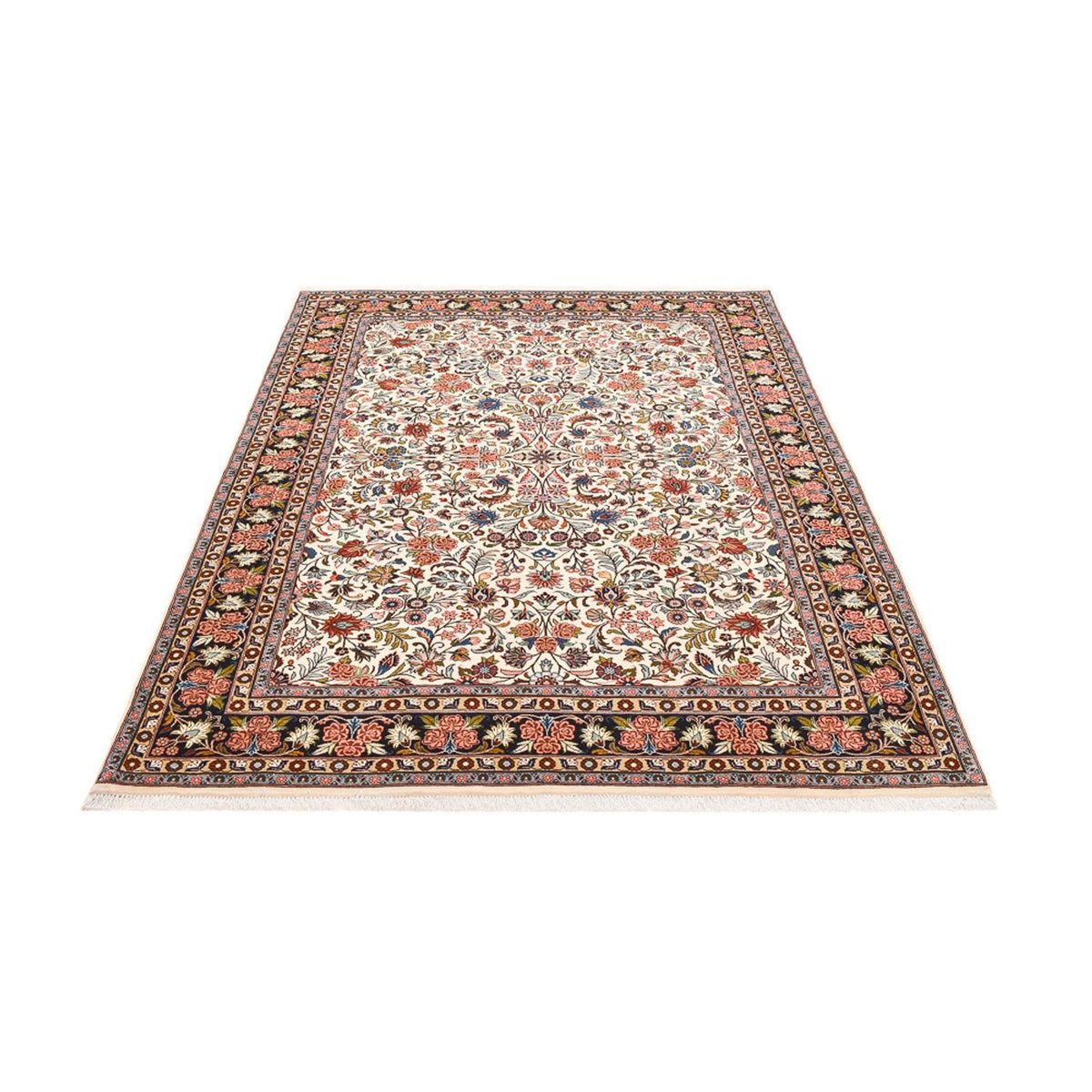 Alfombra persa - Bidjar - 233 x 178 cm - beige claro