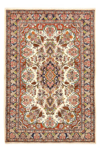 Alfombra persa - Bidjar - 204 x 138 cm - beige claro