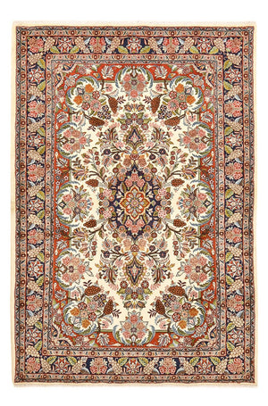 Alfombra persa - Bidjar - 204 x 138 cm - beige claro