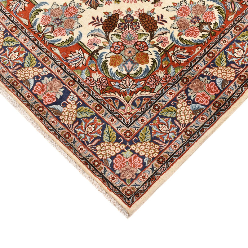 Alfombra persa - Bidjar - 204 x 138 cm - beige claro