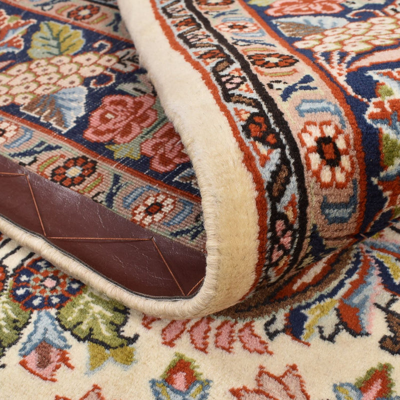 Alfombra persa - Bidjar - 204 x 138 cm - beige claro