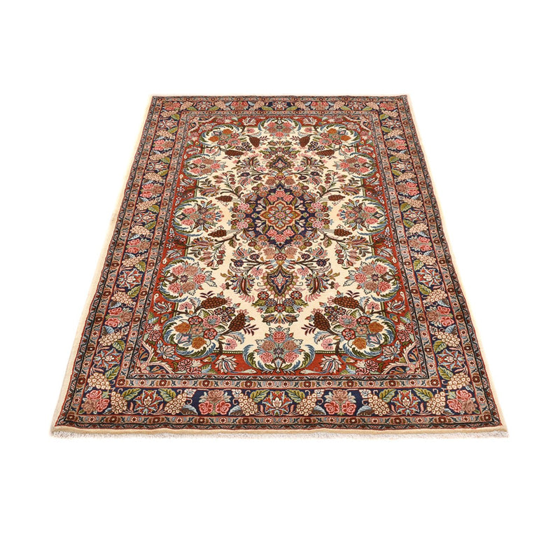 Alfombra persa - Bidjar - 204 x 138 cm - beige claro