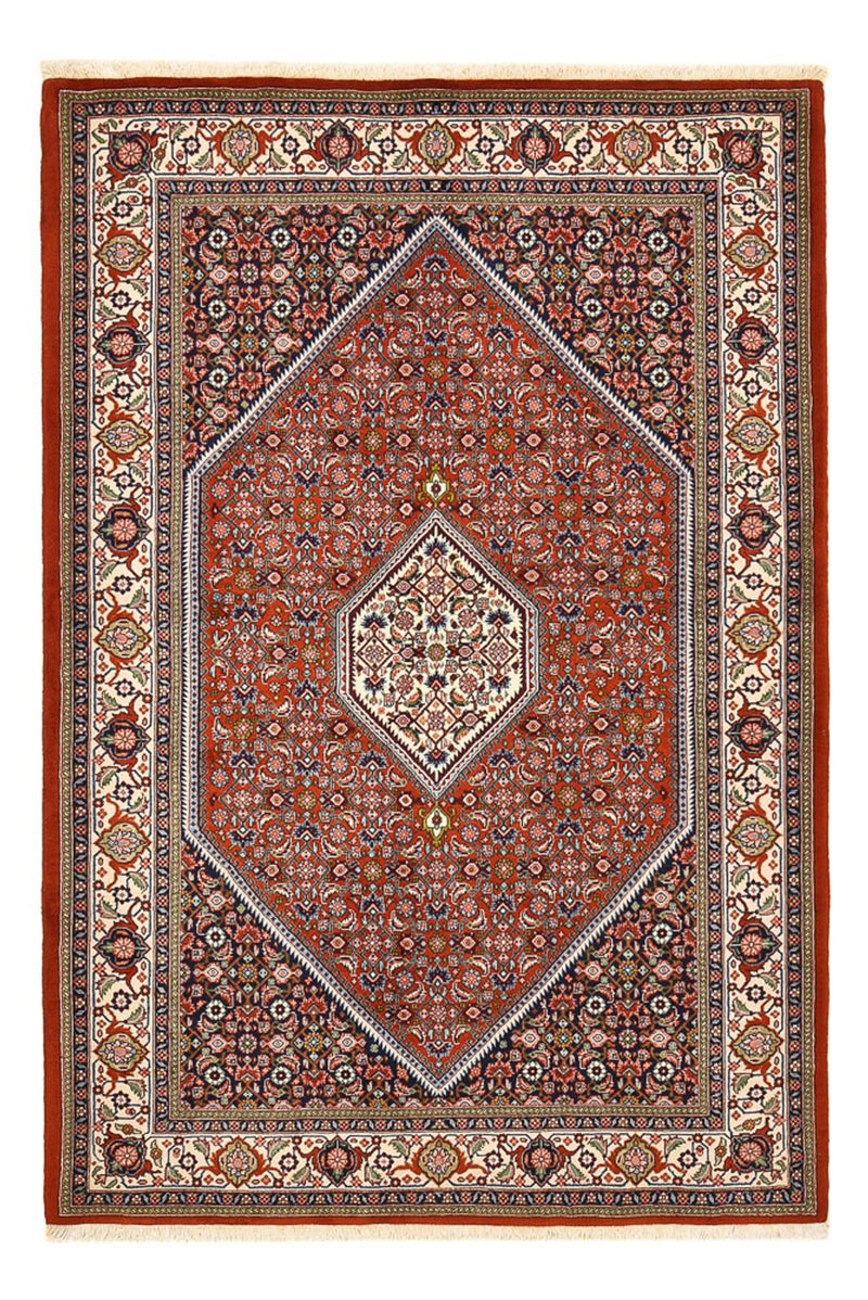Alfombra persa - Bidjar - 209 x 141 cm - óxido