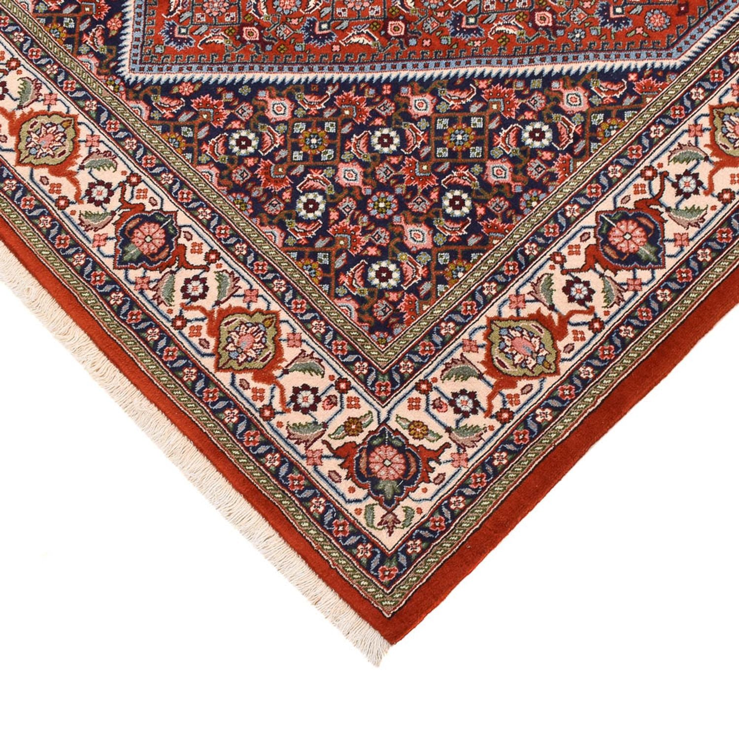 Alfombra persa - Bidjar - 209 x 141 cm - óxido