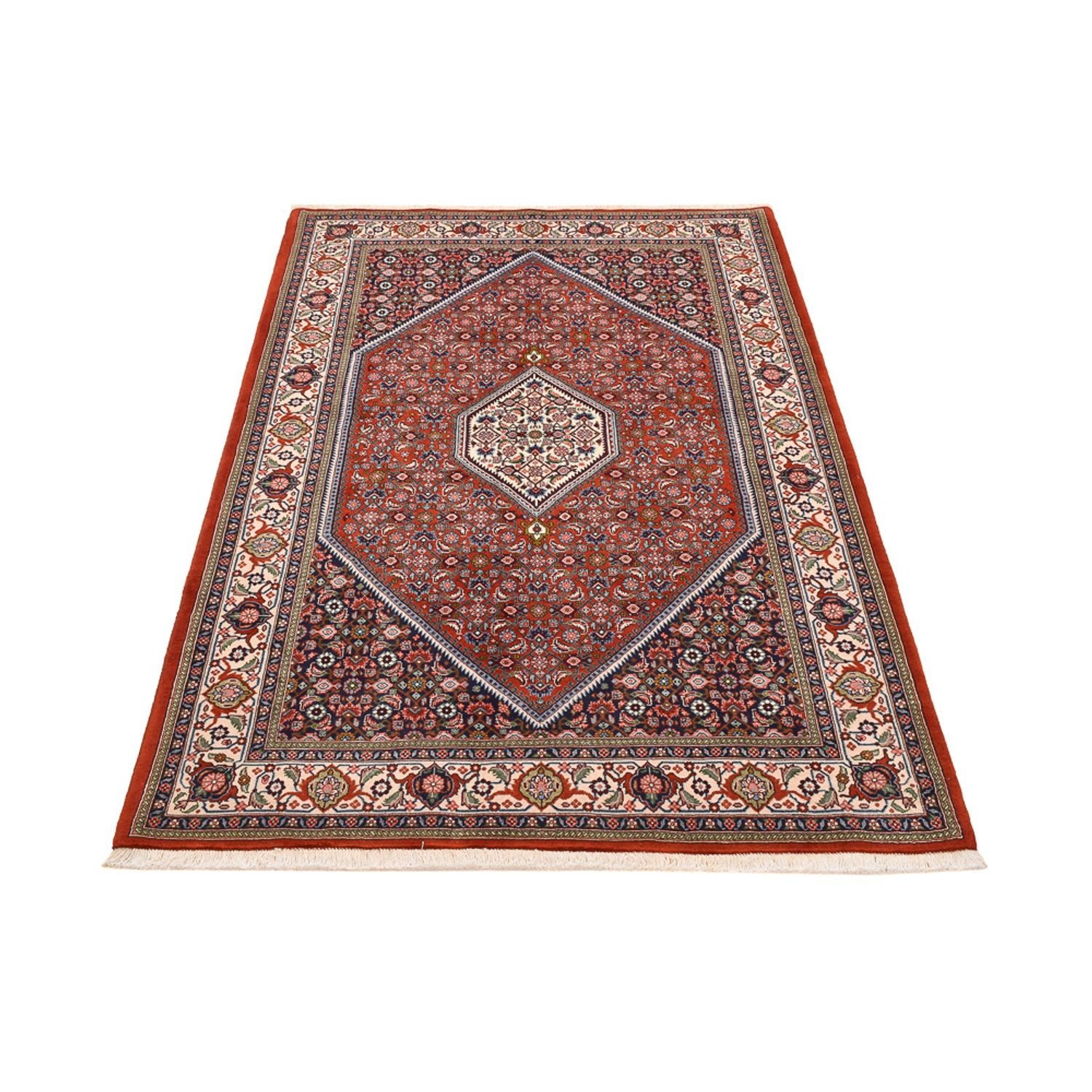 Alfombra persa - Bidjar - 209 x 141 cm - óxido