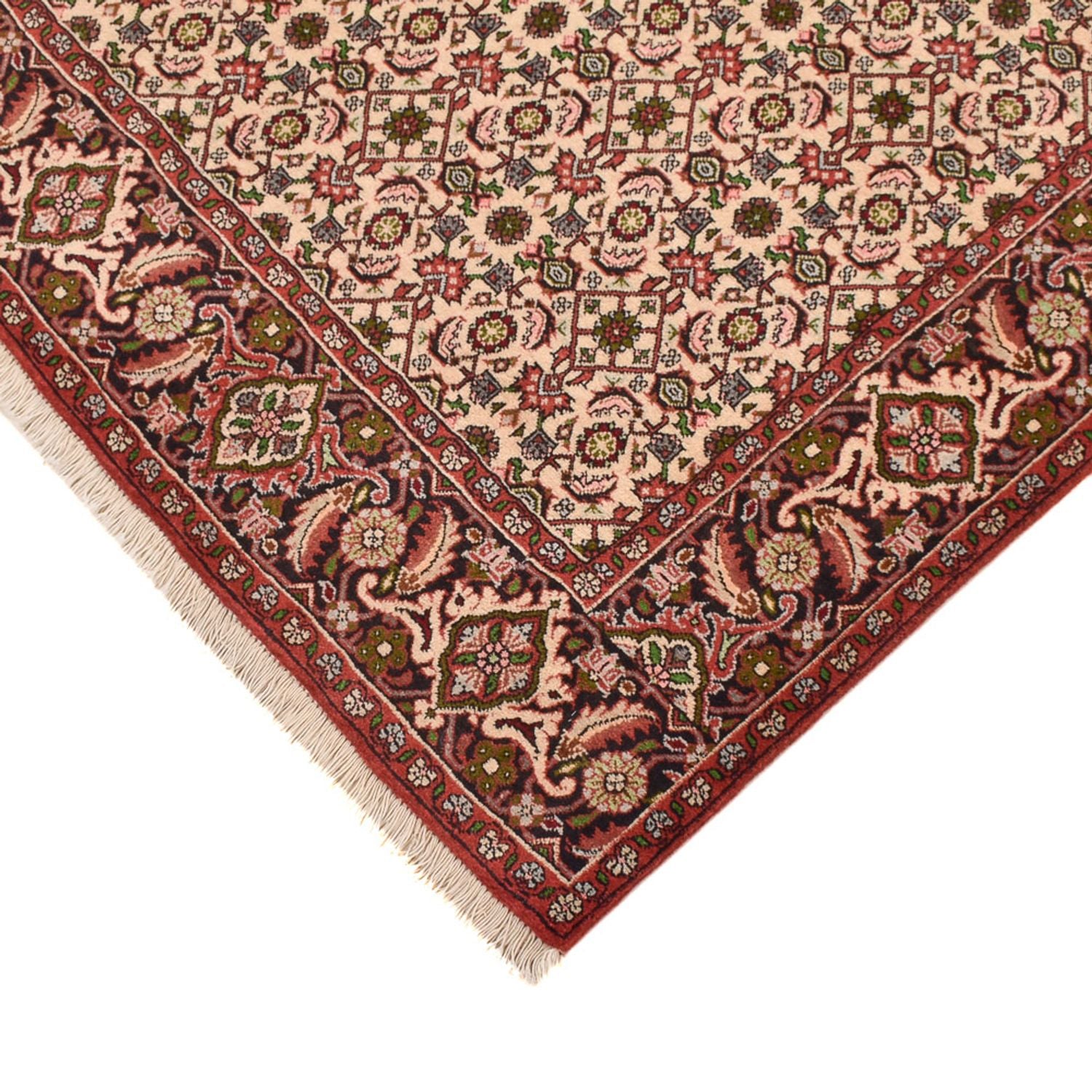 Alfombra persa - Bidjar - 215 x 138 cm - arena