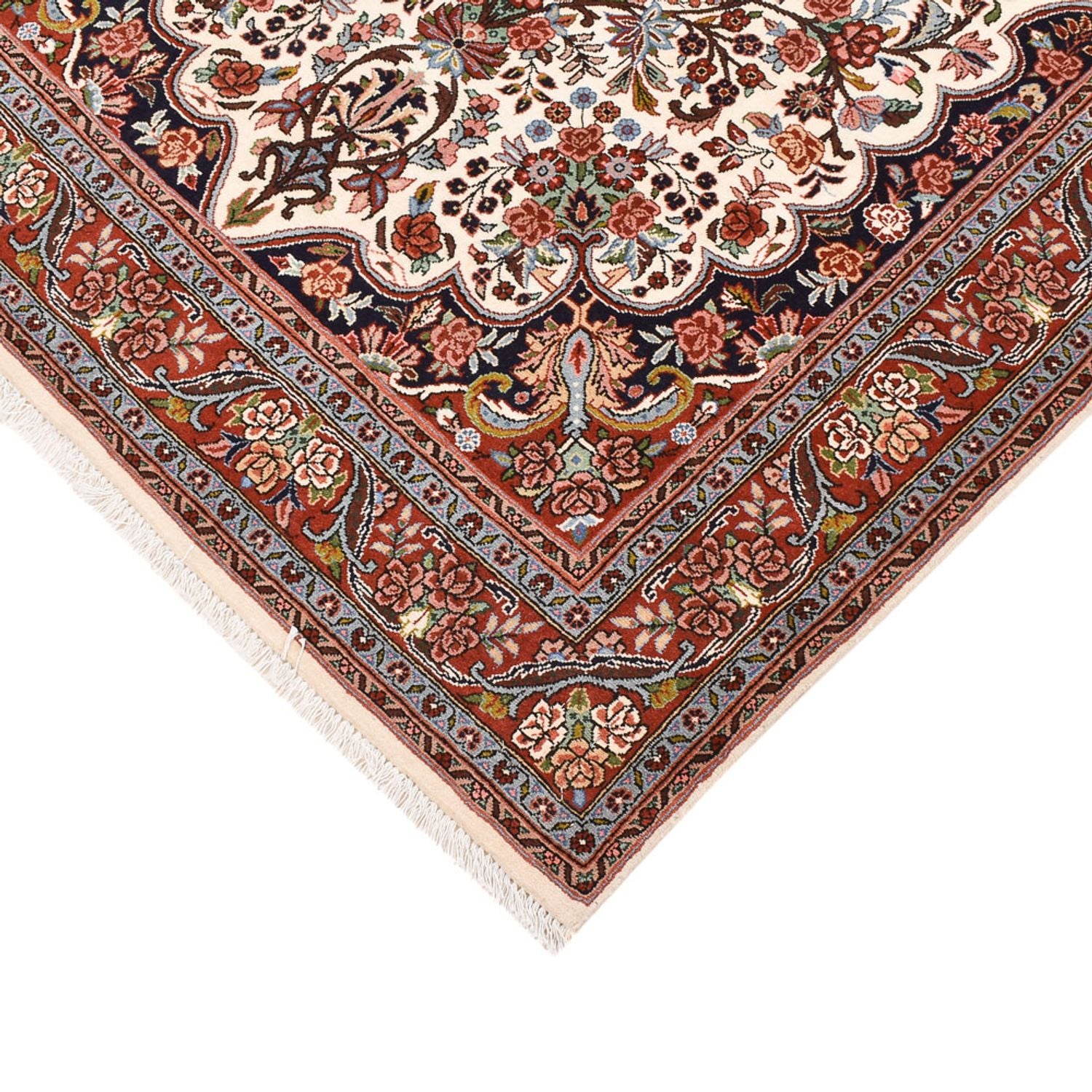 Alfombra persa - Bidjar - 210 x 135 cm - crema