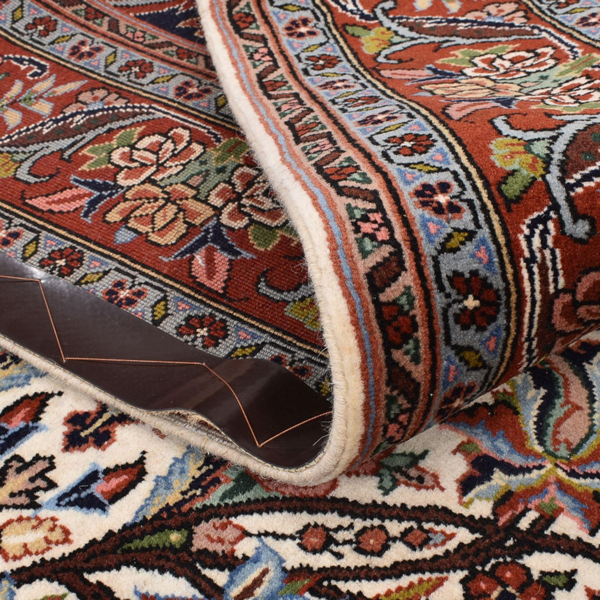 Alfombra persa - Bidjar - 210 x 135 cm - crema