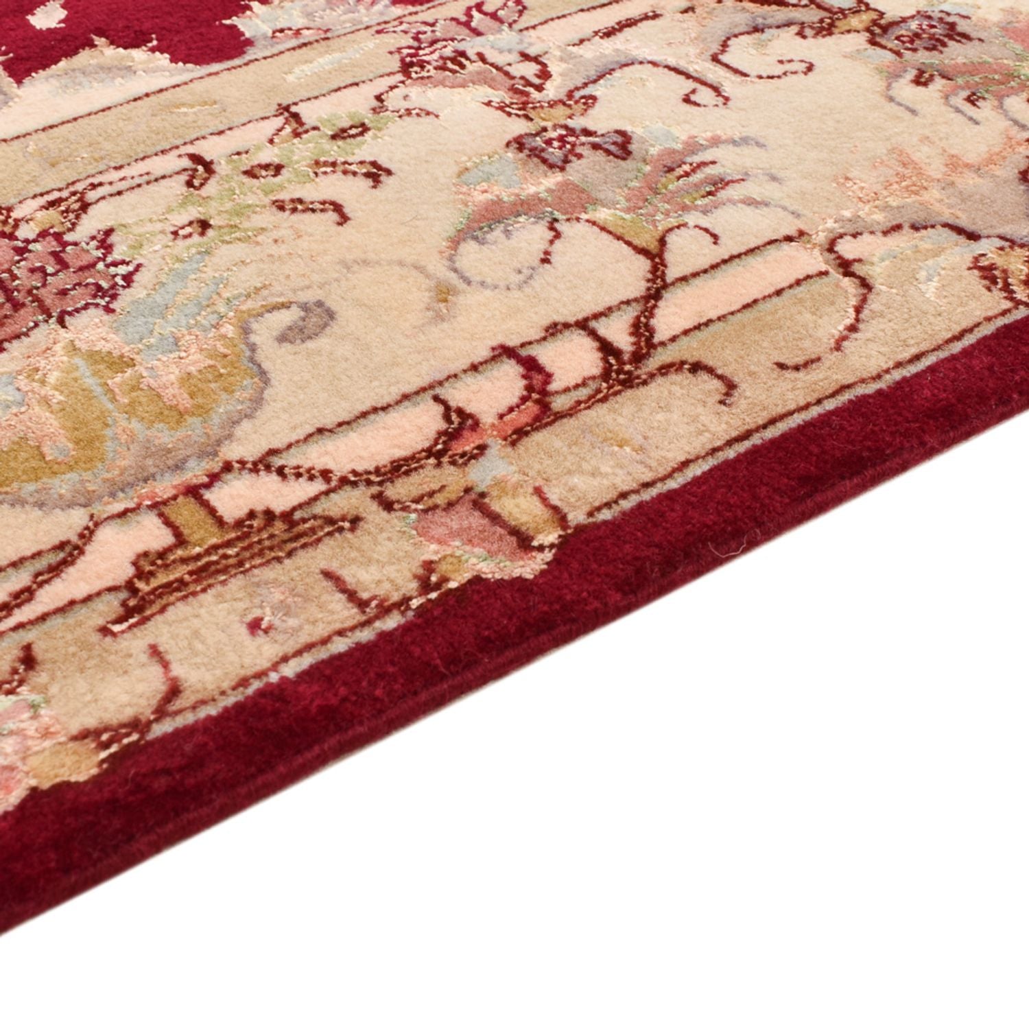Alfombra Persa - Tabriz - Real - 191 x 148 cm - rojo