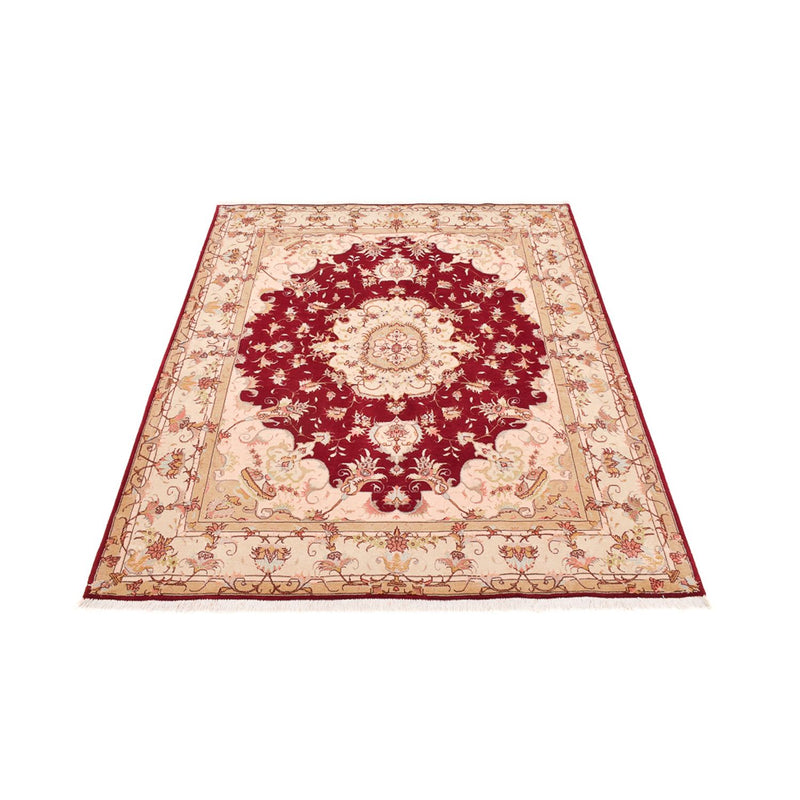 Alfombra Persa - Tabriz - Real - 191 x 148 cm - rojo