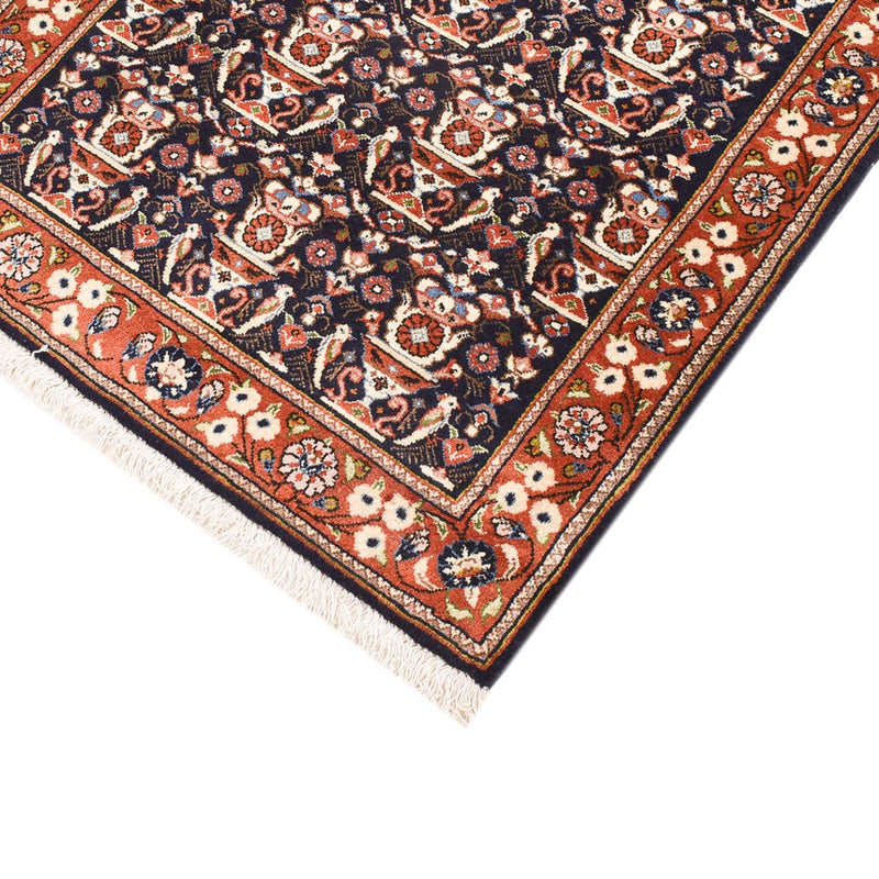 Alfombra de pasillo Alfombra Gabbeh - Persa Kashkuli - 202 x 81 cm - azul oscuro