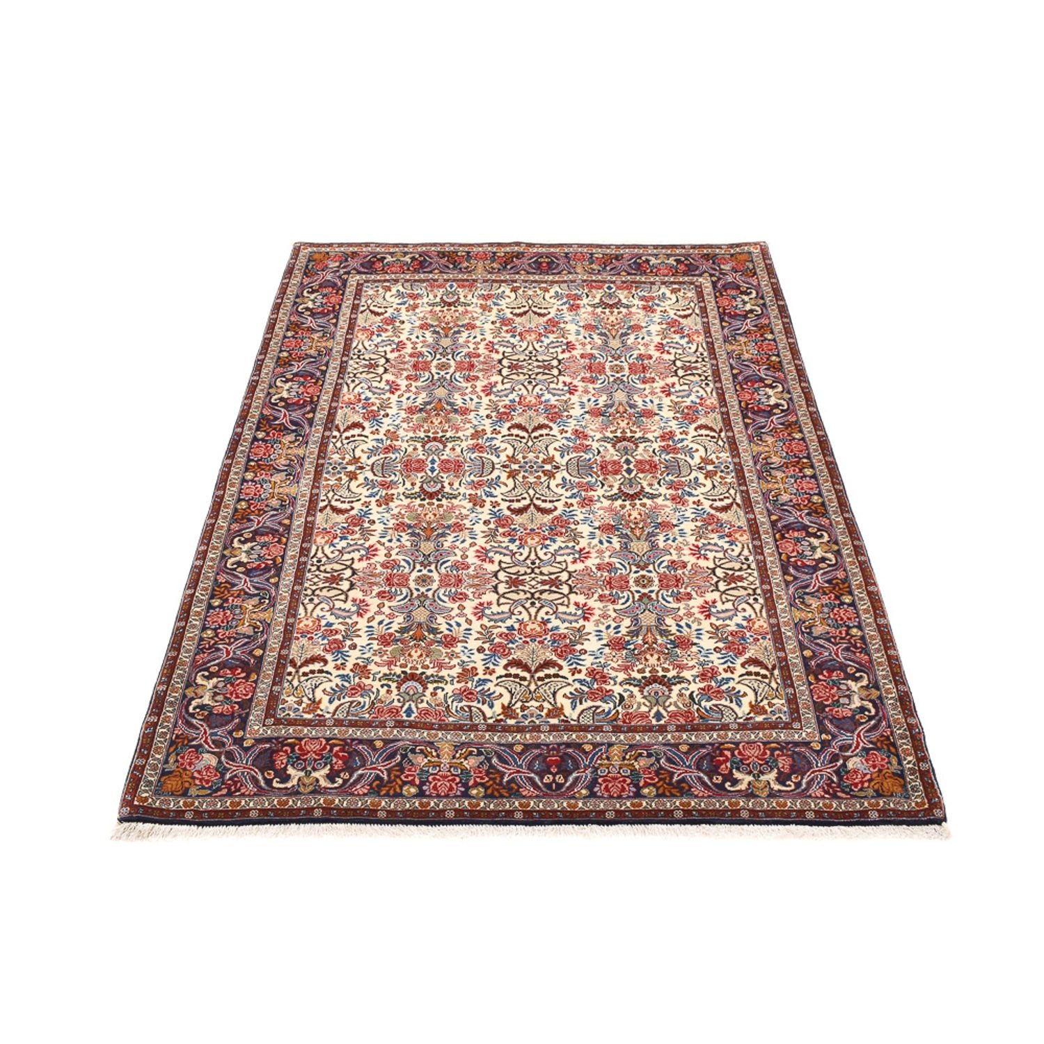 Alfombra persa - Bidjar - 205 x 148 cm - crema
