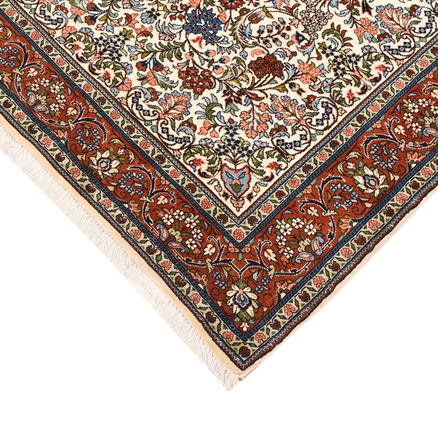 Alfombra persa - Bidjar - 205 x 139 cm - crema