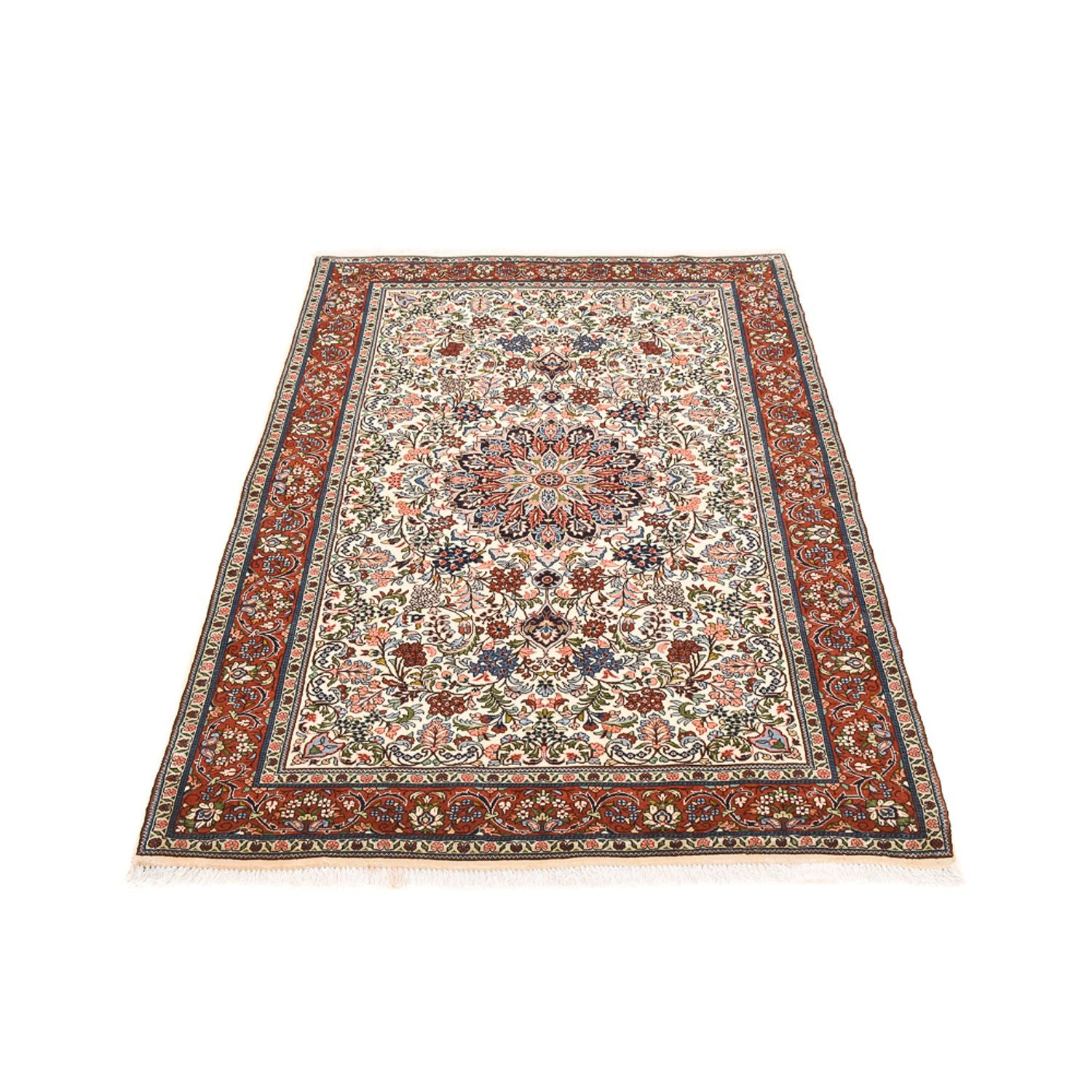 Alfombra persa - Bidjar - 205 x 139 cm - crema