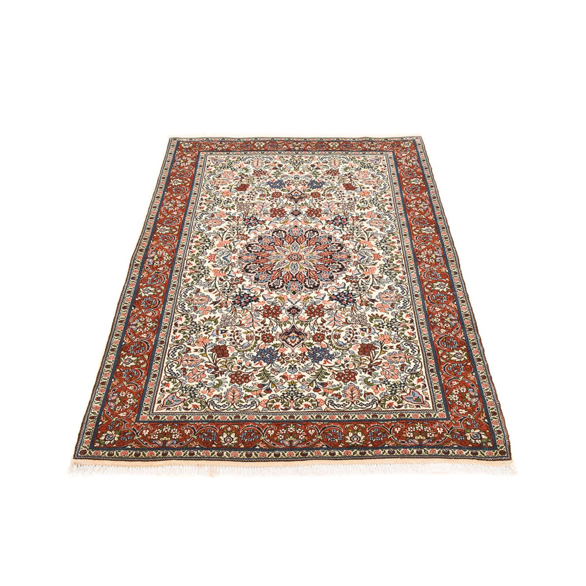Alfombra persa - Bidjar - 205 x 139 cm - crema