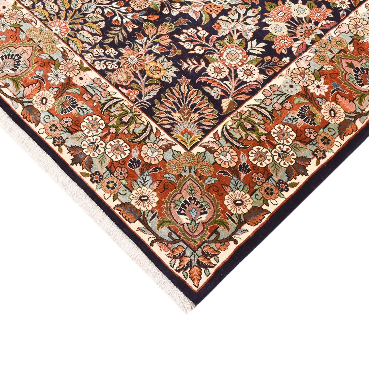 Alfombra persa - Bidjar - 242 x 179 cm - multicolor
