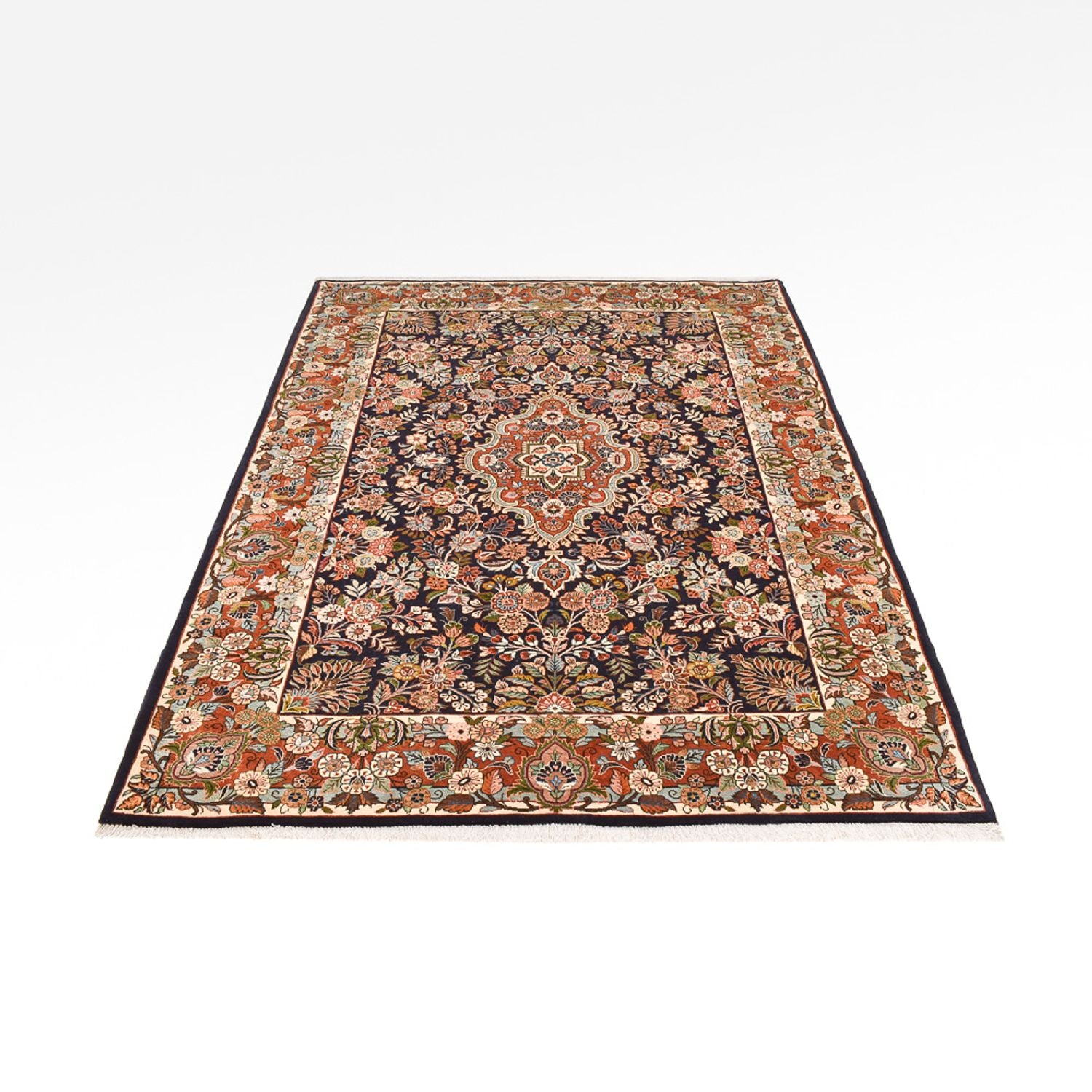 Alfombra persa - Bidjar - 242 x 179 cm - multicolor