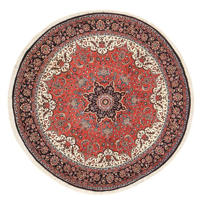 Alfombra persa - Bidjar redondo  - 150 x 150 cm - rojo