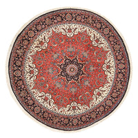 Alfombra persa - Bidjar redondo  - 150 x 150 cm - rojo