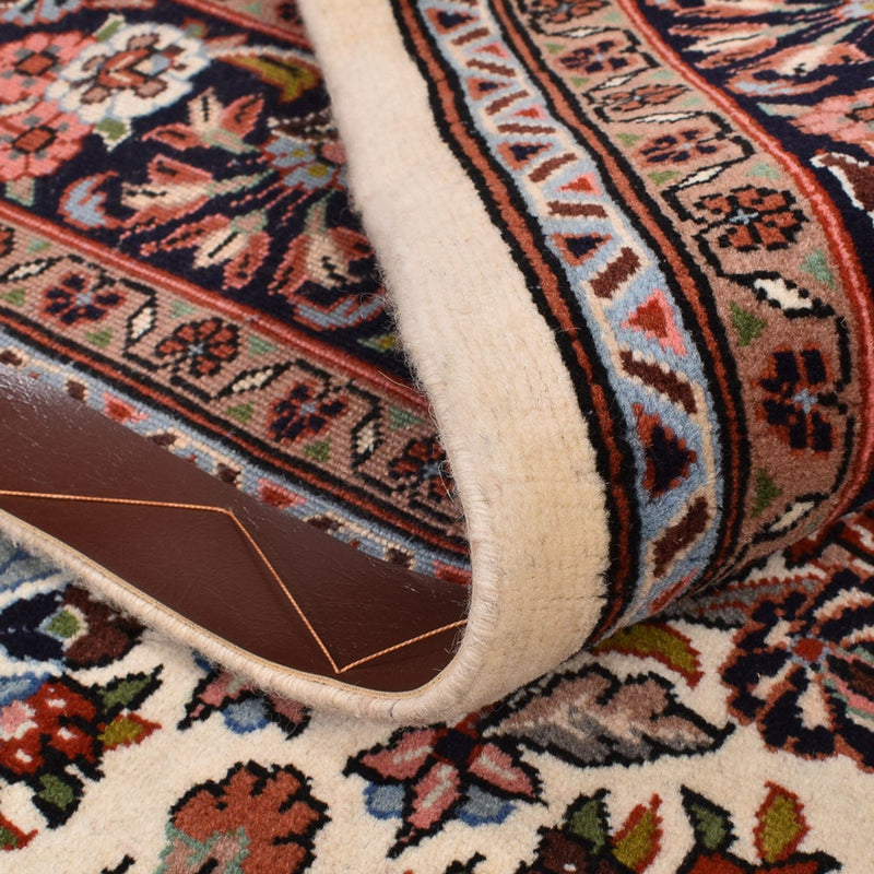 Alfombra persa - Bidjar - 206 x 146 cm - crema