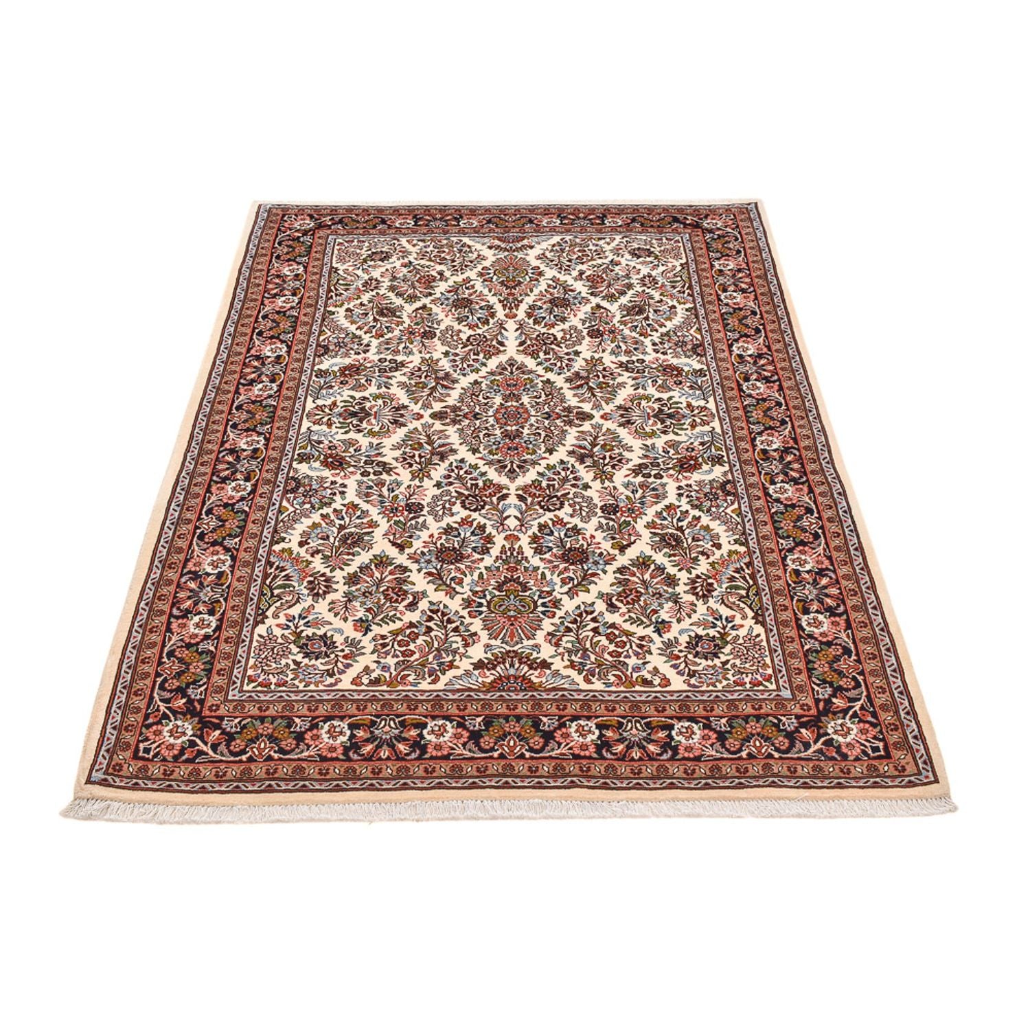 Alfombra persa - Bidjar - 206 x 146 cm - crema