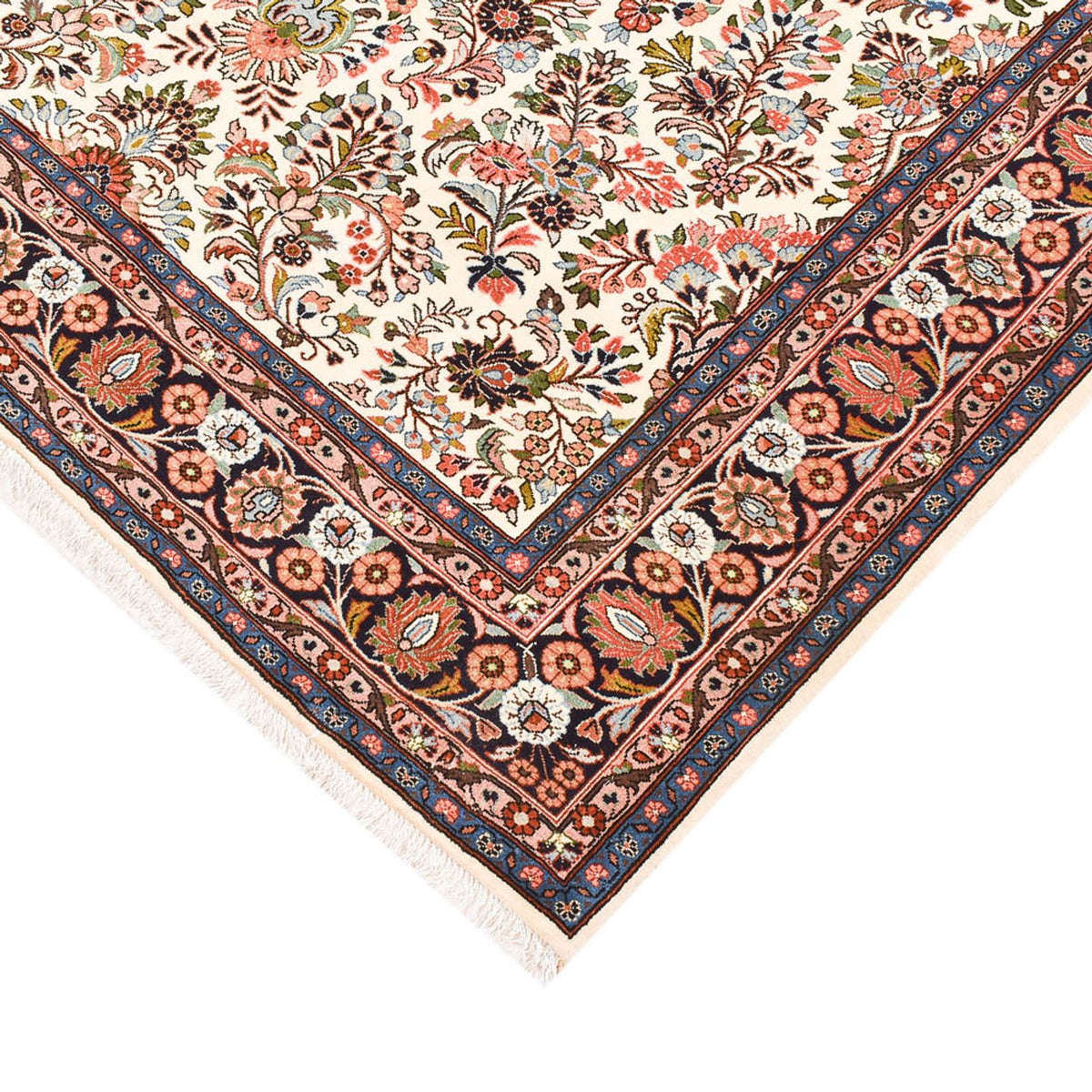 Alfombra persa - Bidjar - 237 x 181 cm - beige