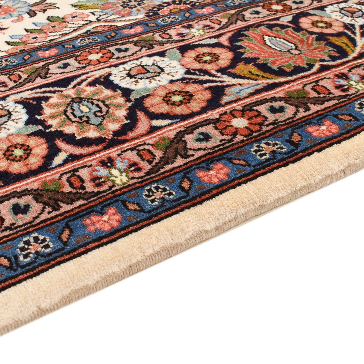 Alfombra persa - Bidjar - 237 x 181 cm - beige