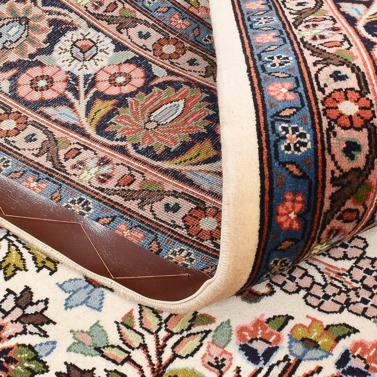 Alfombra persa - Bidjar - 237 x 181 cm - beige