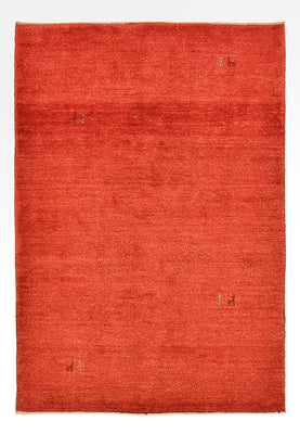 Alfombra Gabbeh - Persa - 177 x 124 cm - rojo