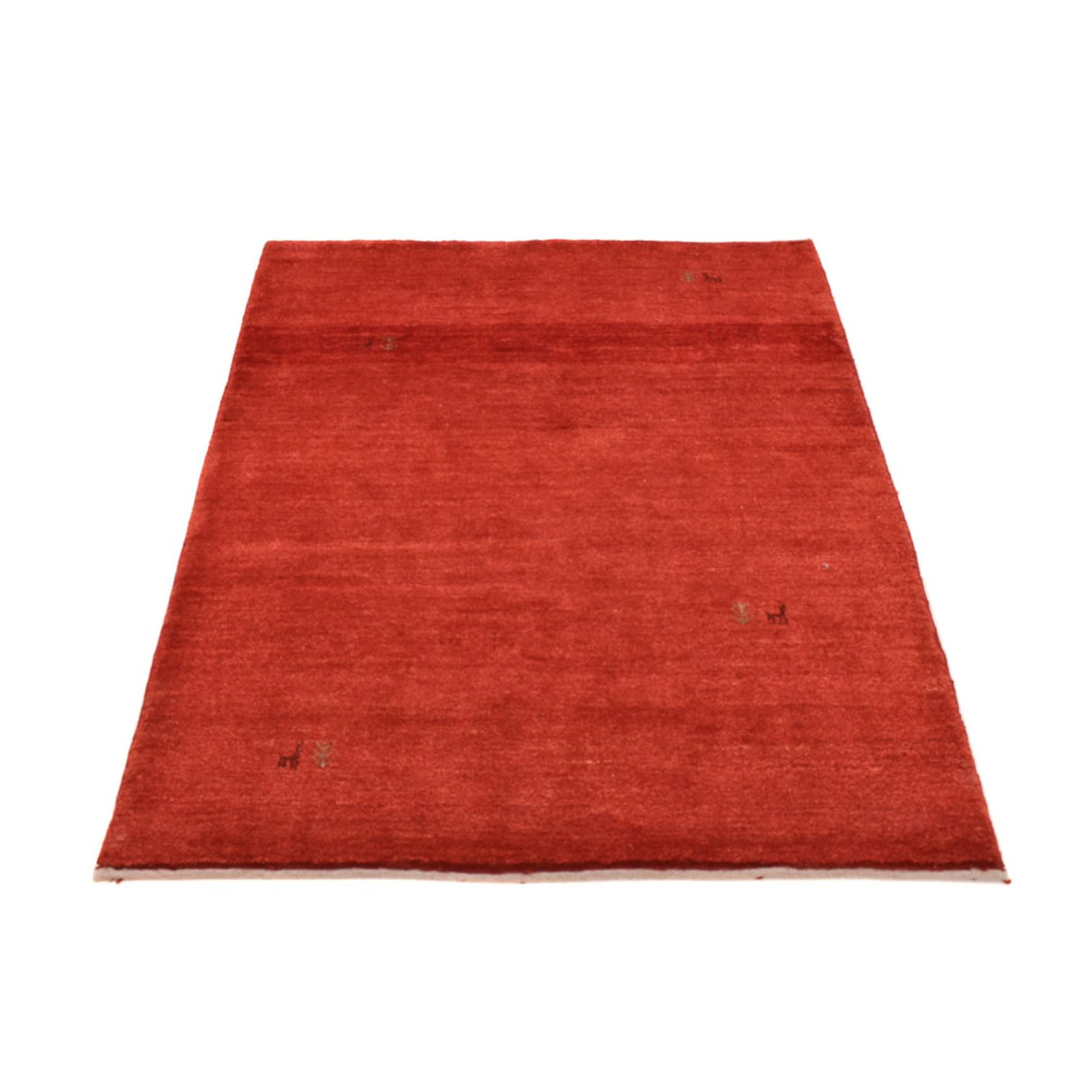 Alfombra Gabbeh - Persa - 177 x 124 cm - rojo