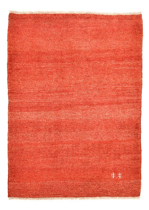 Alfombra Gabbeh - Persa - 179 x 124 cm - rojo